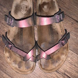 Birkenstock Mayari Birko-Flor Rose Gold